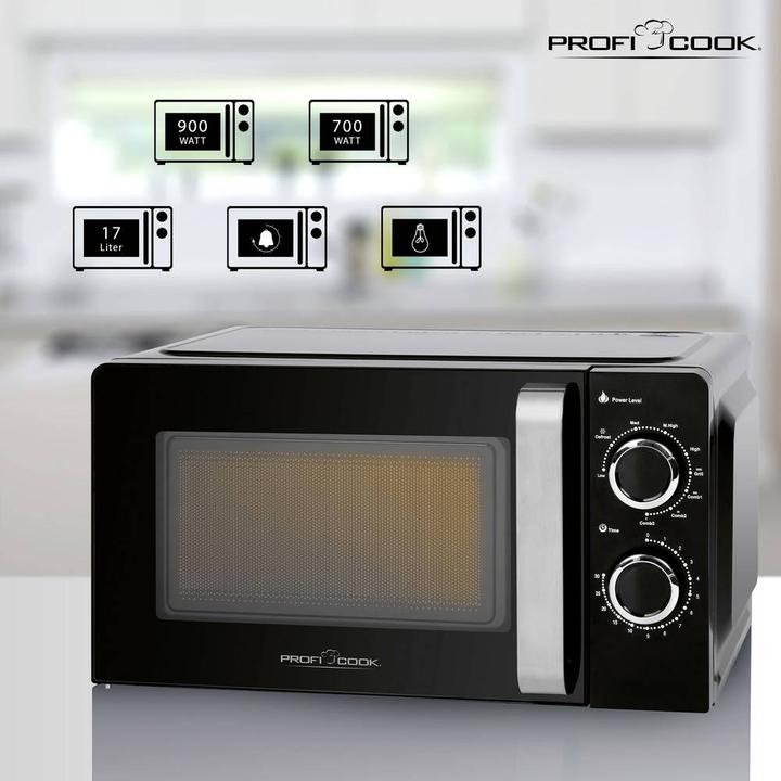 Produktbild Bomann PC-MWG 1208 Arbeitsplatte Grill-Mikrowelle, Edelstahl (17 l)