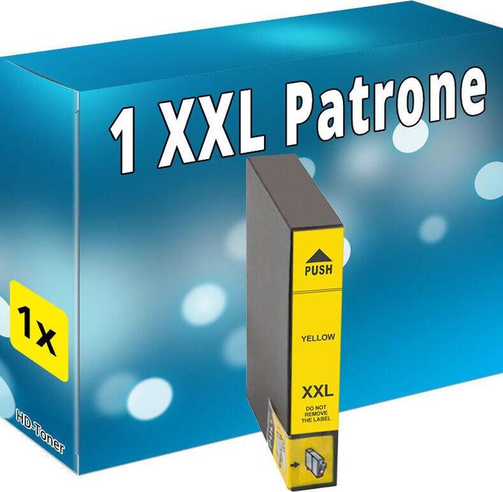 Image du produit Druckfuxx DRUCKER PATRONE Gelb für Epson WF2510WF WF2520NF WF2530WF WF2540WF Yel