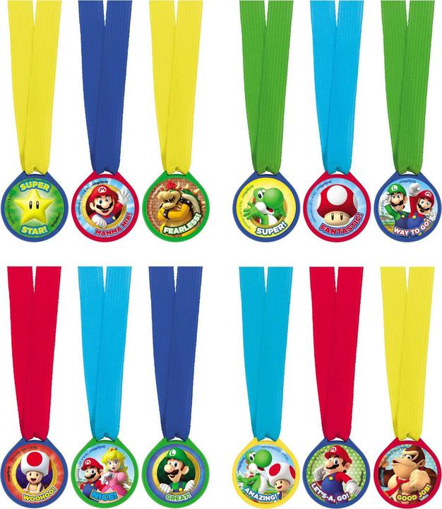 Produktbild Amscan Super Mario Bross