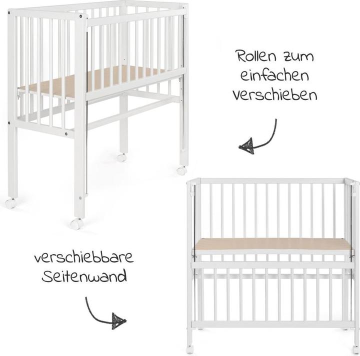 Produktbild Fillikid Beistellbetten 7-tlg. Beistellbett-Komplett-Set