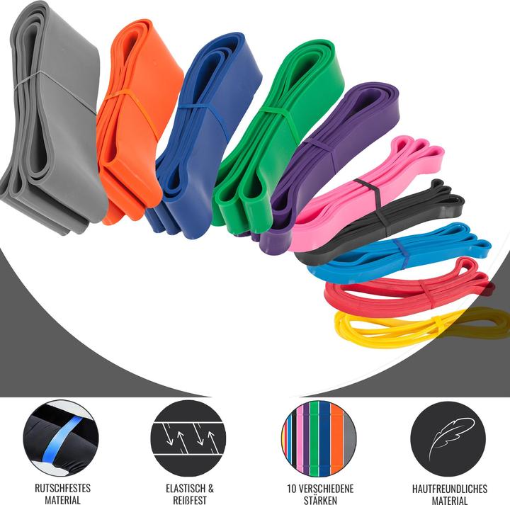 Produktbild Gorilla Sports Resistance Band (2.08 m, Mittel)