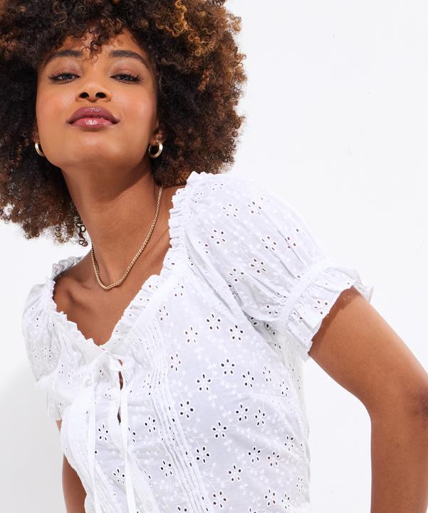Produktbild Joe Browns Broderie Short Sleeve Top (34)