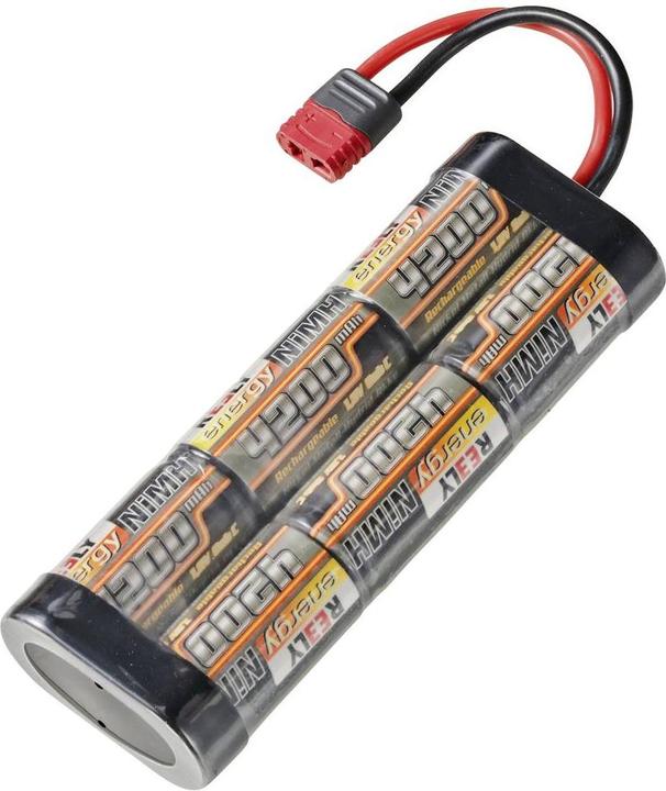 Reely Modellbau-Akkupack (NiMh) 7.2 V 4200 mAh Zellen-Zahl: 6 Stick T-Stecksyst (7.20 V, 4200 mAh)