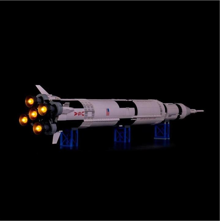 Actual product image Light my bricks LED Light Set for LEGO NASA Apollo Saturn V