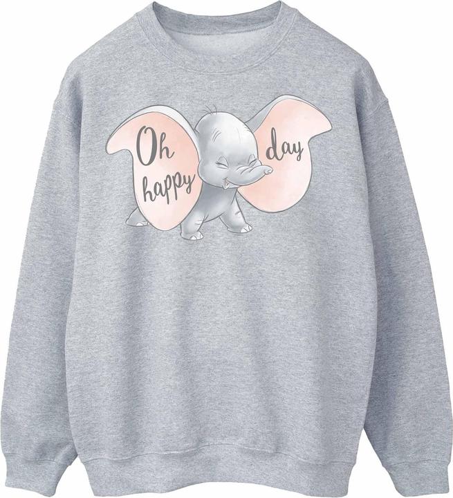 Actual product image Disney Womens/Ladies Dumbo Happy Day Sweatshirt (L)