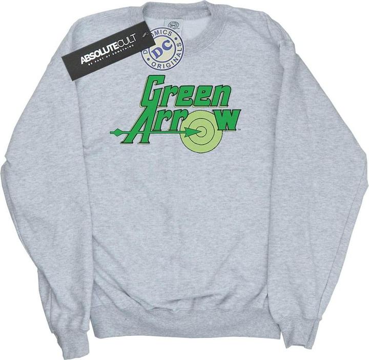 Green Arrow Text Logo Sweatshirt