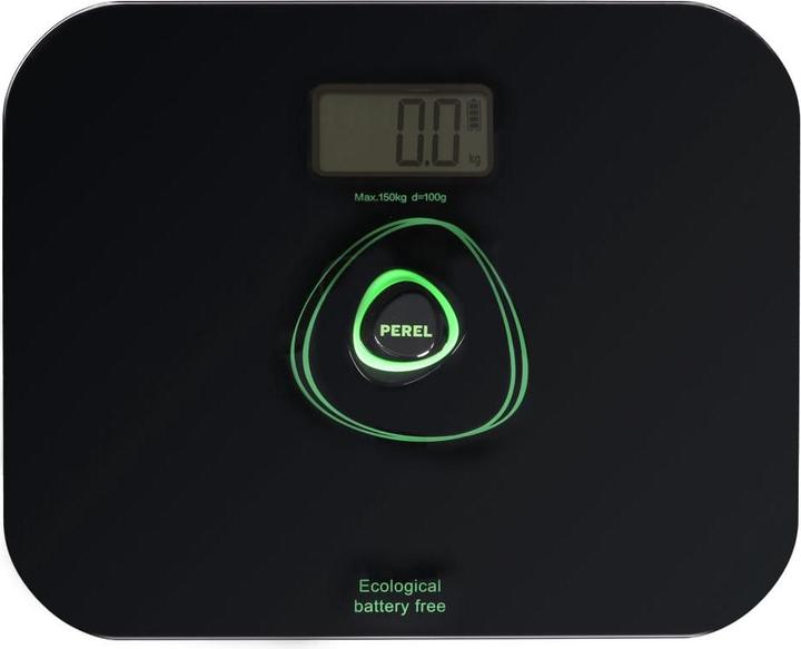 Immagine prodotto Perel BILANCIA DA BAGNO DIGITALE - 150 kg / 100 g - ECOLOGICA - SENZA BATTERIA (150 kg)