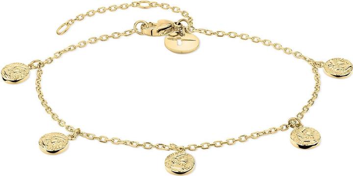 Image du produit Tamaris Bracelet tendance plaqué or avec pendants Coins TJ-0451-B-21 (21 cm, Acier inoxydable)