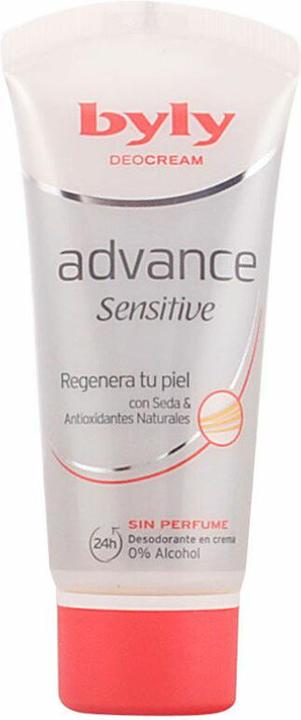Actual product image Byly ADVANCE SENSITIVE deo cream 50 ml (Crème, 50 ml)