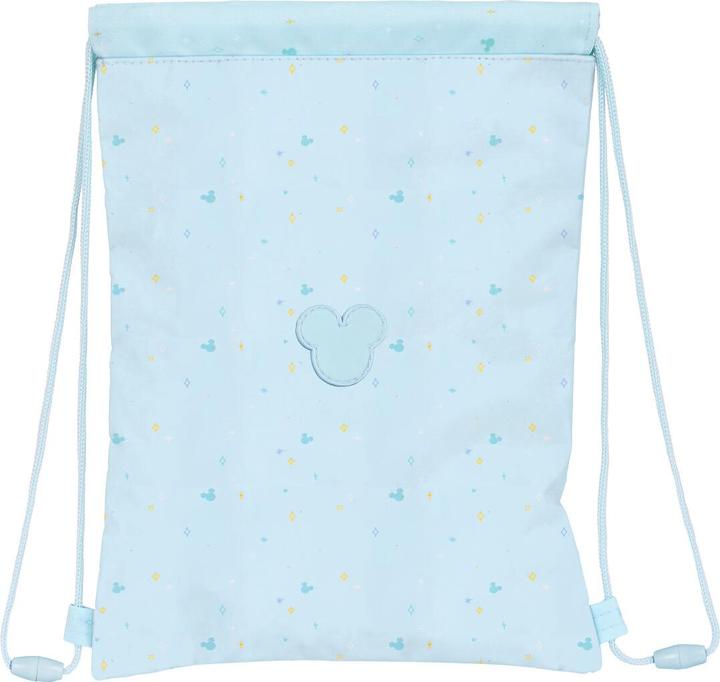 Produktbild Mickey Mouse Club House Rucksacktasche mit Bändern Mickey Mouse Clubhouse Hellblau (26 x 34 x 1 cm)