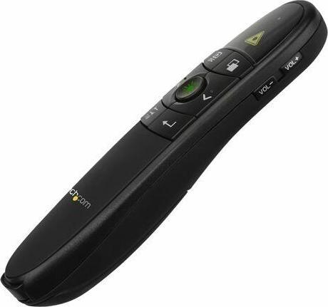 Productafbeelding StarTech Draadloze presentatieafstandsbediening met groene laseraanwijzer - 27m - USB Presentatie C