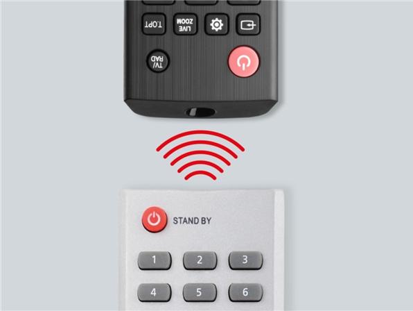 Produktbild One for All URC4911 - LG 2.0 Ersatz Fernbedienung (Gerätespezifische Fernbedienung, Infrarot)