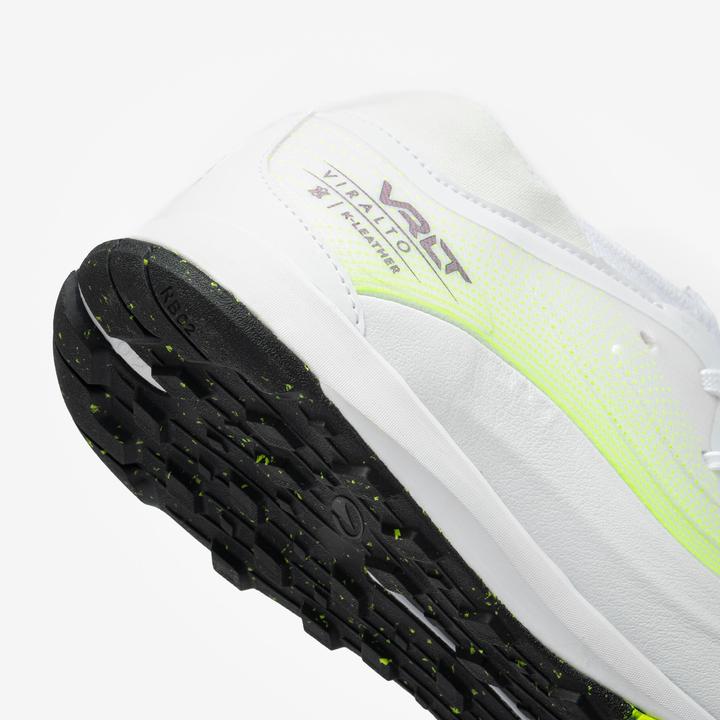 Produktbild Kipsta Damen/Herren Fussball Multinockenschuhe Premium Leder Turf - Viralto IV weiss (43)