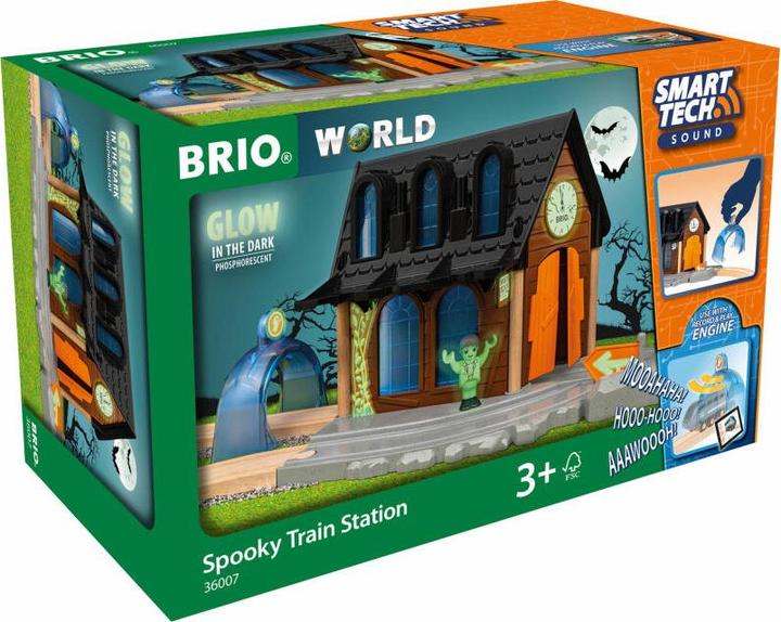 Actual product image Brio Spooky Train Station
