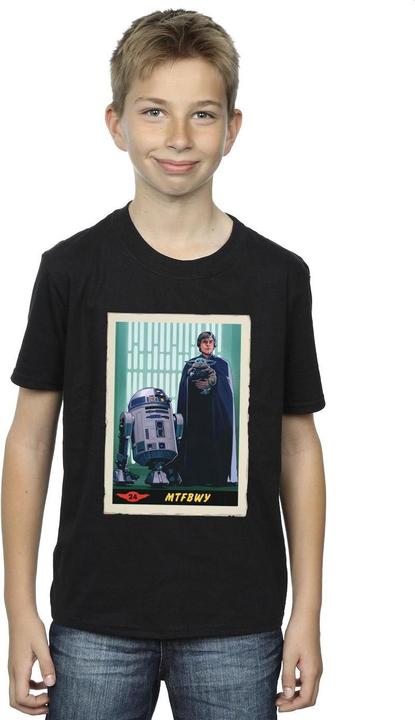 Actual product image Star Wars Boys The Mandalorian MTFBWY T-Shirt (116)