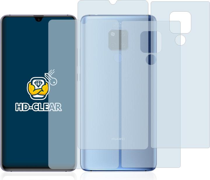 Actual product image BROTECT Screen Protector Clear (2 Piece, Mate 20 X)