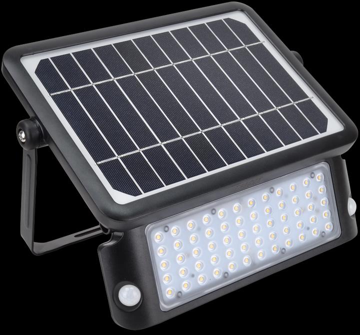 Tracon Solar LED Flutlicht mit Bewegungsmelder (1080 lm, IP65)