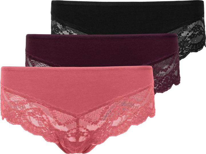 Snocks Hipster Panties mit Spitze