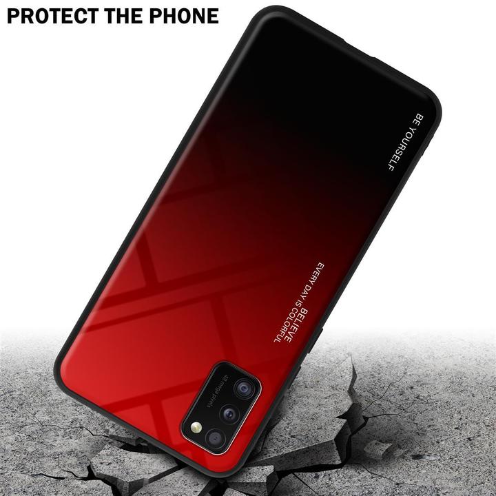 Produktbild Cadorabo TPU 2 Farben Glas Cover (Samsung Galaxy A41)