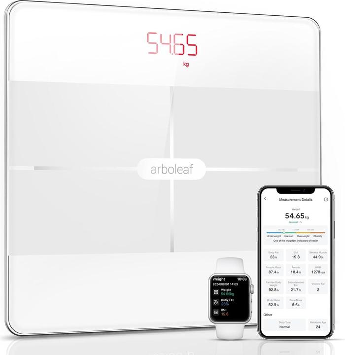 Arboleaf Digitale Körperanalysewaage (180 kg)