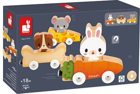Image du produit Janod Ferme Animaux Familiers Magnetiques