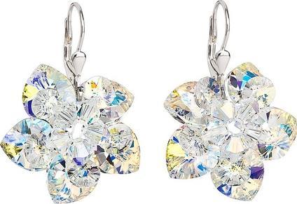 Actual product image Evolution Group Earrings flowers 31130.2 crystal ab (L)