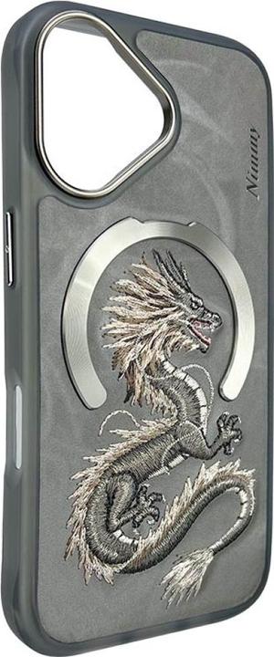 Immagine prodotto Nimmy Dragon MagSafe case for iPhone 16 grey (Apple iPhone 16)