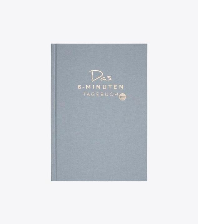 Actual product image 6-Minuten Tagebuch Pur Fortsetzung (German, Dominik Spenst, 2020)