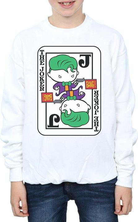 Produktbild Chibi Joker Playing Card Sweatshirt Jungen (152, 158)