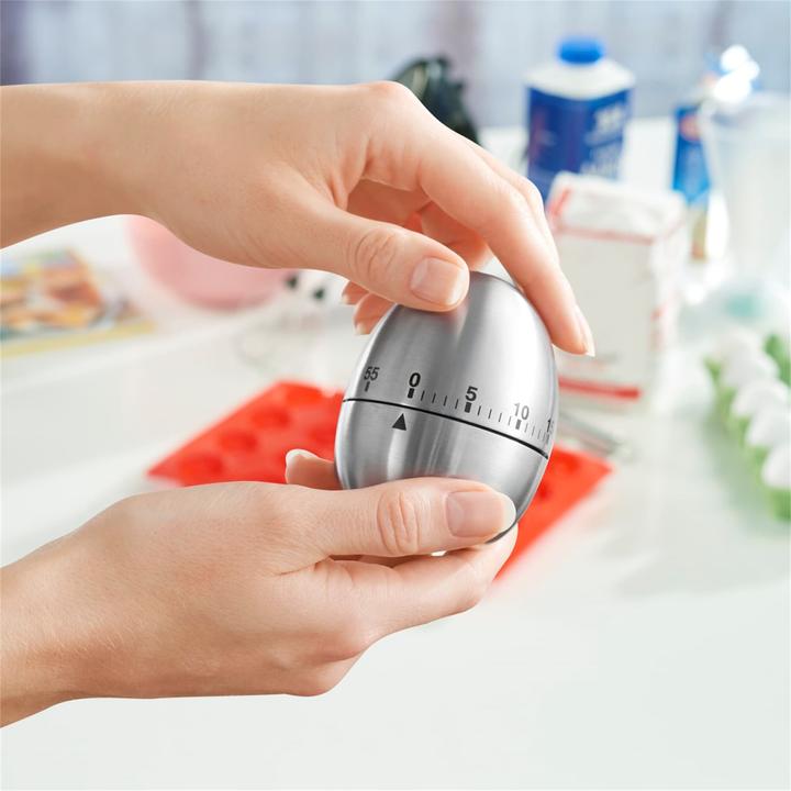 Actual product image Xavax kitchen timer egg timer, stainless steel