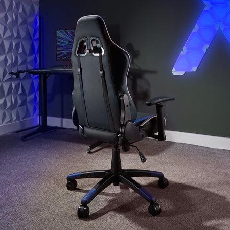 Image du produit X Rocker Chaise de jeu eSports compacte Agility JR Noire/Bleue