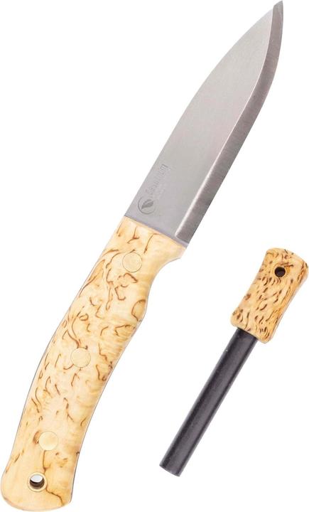 Casström No. 10 Swedish Forest Knife Birch mit Feuerstahl (10 cm)