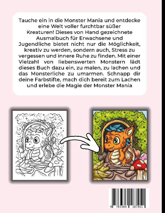 Actual product image Monster Mania