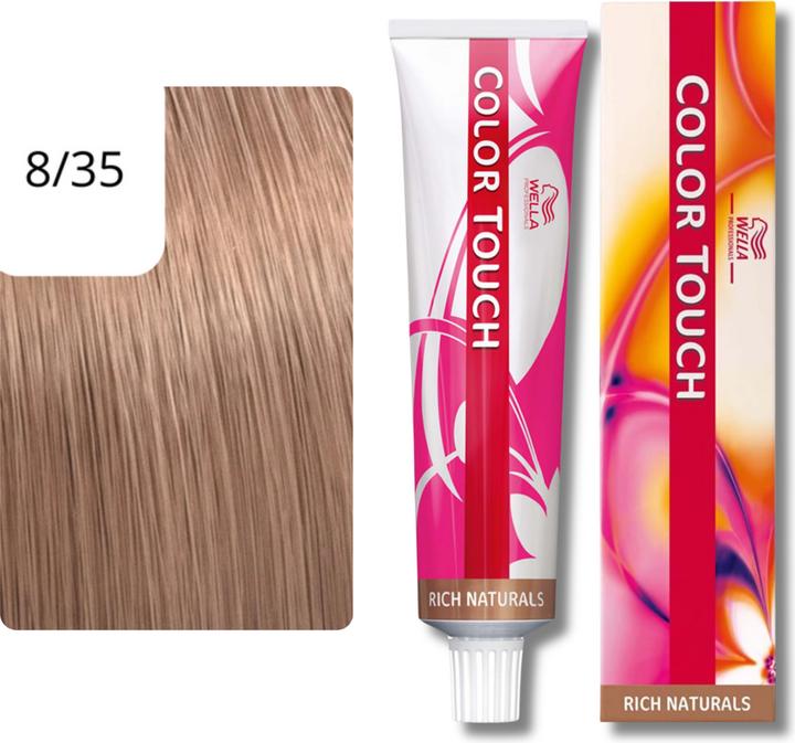 Produktbild Wella Color Touch Rich Naturals (8, 35 hellblond gold-mahagoni)