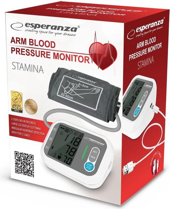 Actual product image Esperanza ECB005 Upper arm blood pressure monitor (Blood pressure monitor upper arm)