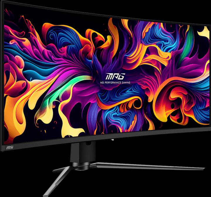 Actual product image MSI MPG 341CQPX QD-OLED (3440 x 1440 pixels, 34")
