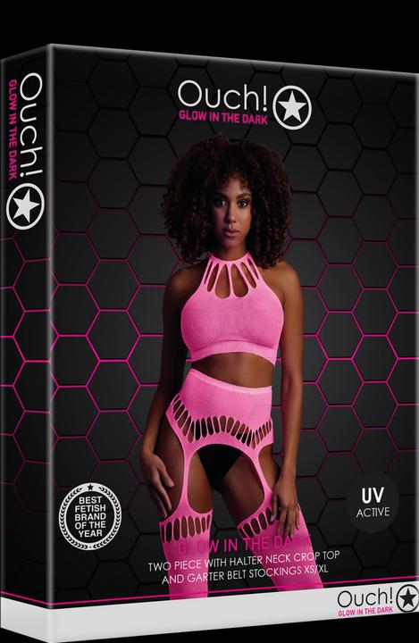 Produktbild Ouch! Two Piece with Crop Top and Stockings (One Size)