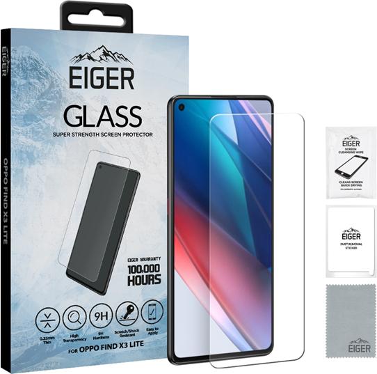 Image du produit Eiger Mountain Glass Clear (1 pièce(s), Oppo Find X3 Lite)