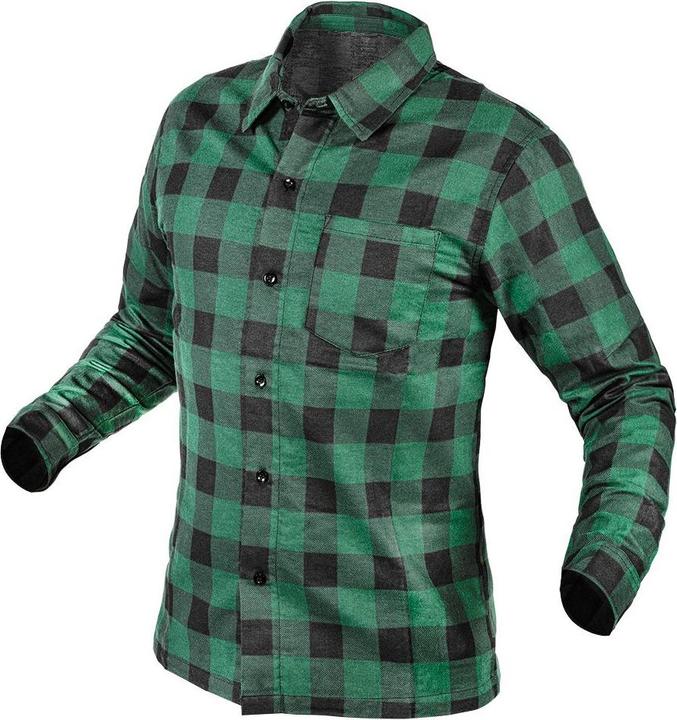 Produktbild Neo Flanellhemd, grün, Grösse XL (XL)