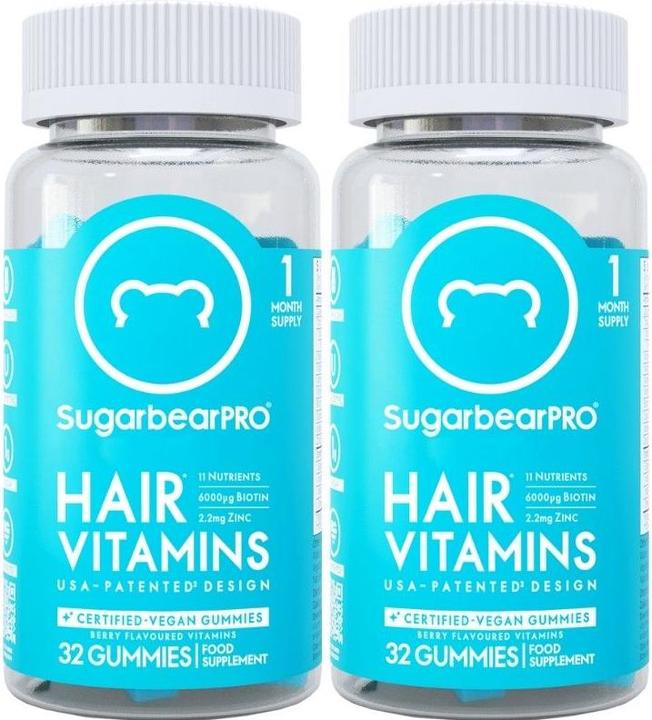 Image du produit Sugarbearhair Hair Vitamins DUO (120 pièce(s), Gummies, 300 g)