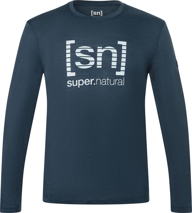 Produktbild Super Natural Grid Logo L/S (M)