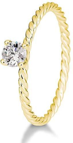 Produktbild Breuning Verlobungsring Kordel (53, 585/14 K Gold)