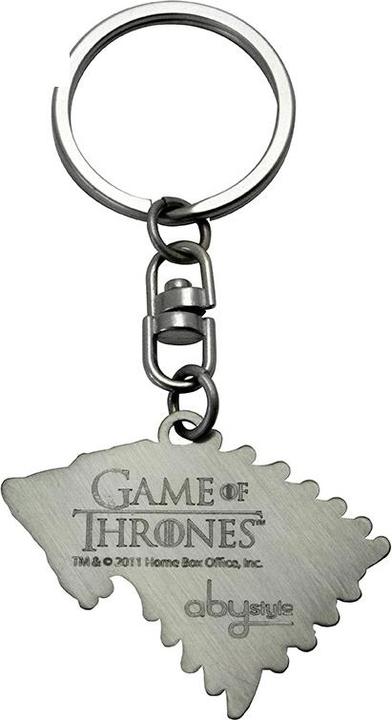 Actual product image ABYstyle GAME OF THRONES - Keychain Stark X4