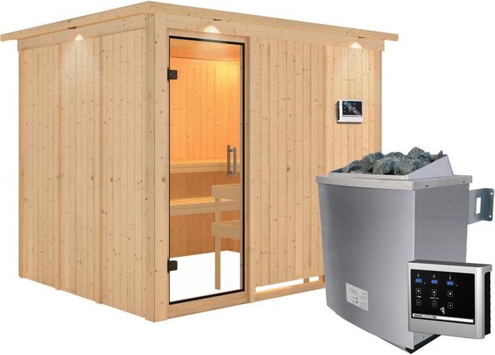 Immagine prodotto Karibu Gobin con cerchio sul tetto (9 KW di controllo esterno)
