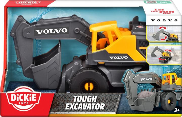 Actual product image Dickie Volvo Tough Excavator