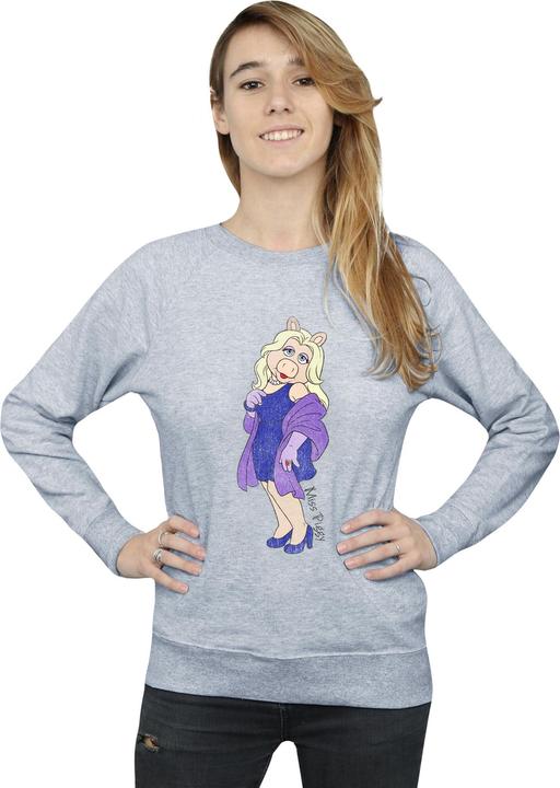 Immagine prodotto Disney The Muppets Classic Miss Piggy Felpa Donna (XXL)