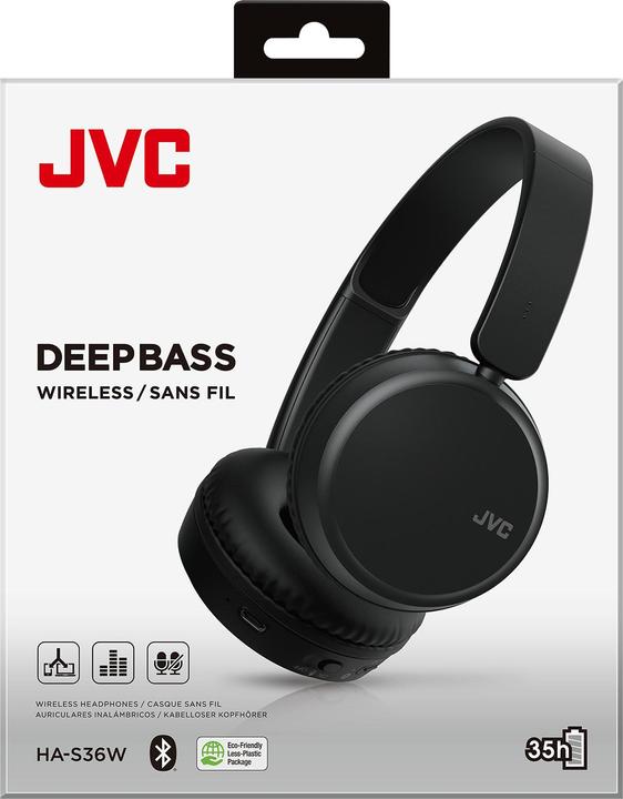 Produktbild JVC HA-S36W-B-U (ANC, 35 h, Kabellos)