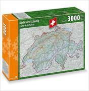 Produktbild Karte der Schweiz (3000 Teile)