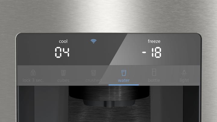 Immagine prodotto Siemens iQ500, frigorifero-congelatore combinato, multi-porta, 183 x 90,5 cm, acciaio inox anti-impronta (574 l)