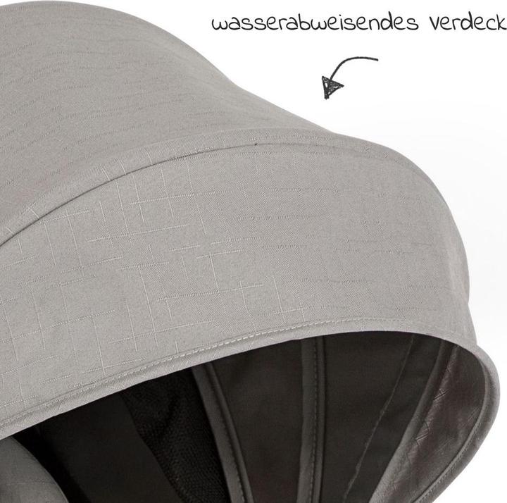 Image du produit Joie Litetrax Pro Air avec habillage pluie Pebble